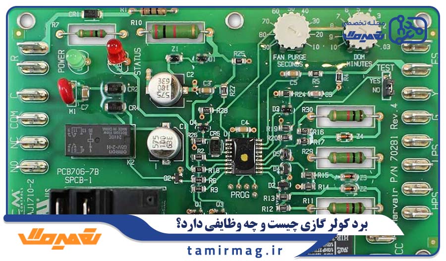 برد کولر گازی چیست و چه وظایفی دارد؟